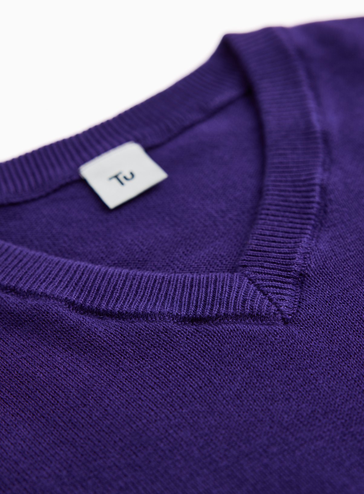 Bright Purple V-Neck Jumpers 2-Pack 3 years - Image 3 thumbnail